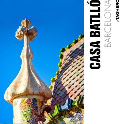 Das Casa Batlló von Antoni Gaudí in Barcelona.